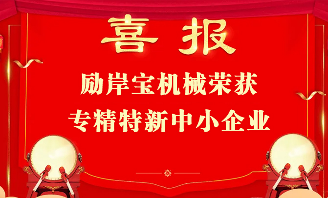 喜訊｜勵(lì)岸寶榮獲2024年度入選專精特新中小企業(yè)